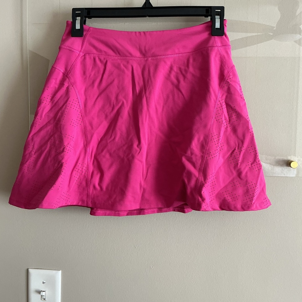 Sincerely Jules Vibrant Pink Skater Skirt